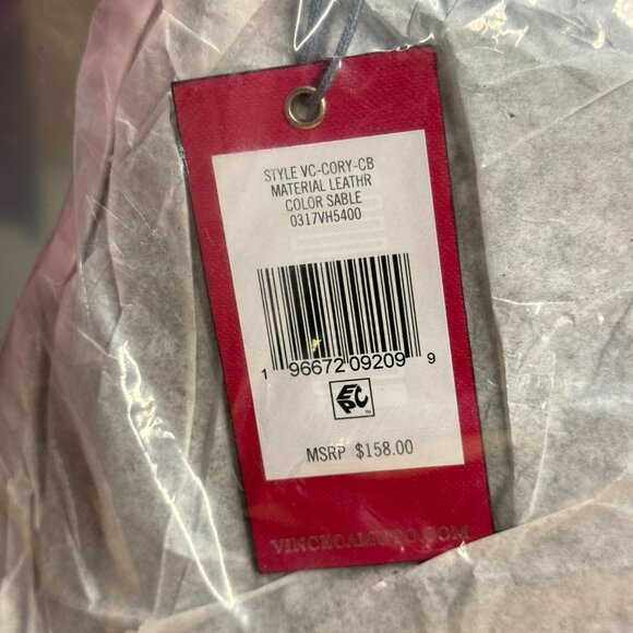 Vince Camuto Cory Leather Crossbody - Sable - Picture 6 of 6